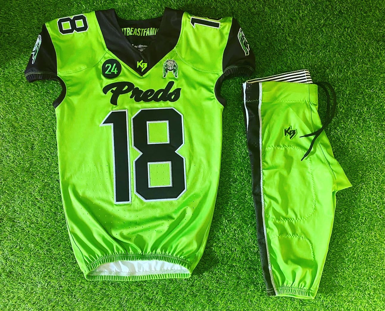 Mens Sublimated Tackle Football Jersey