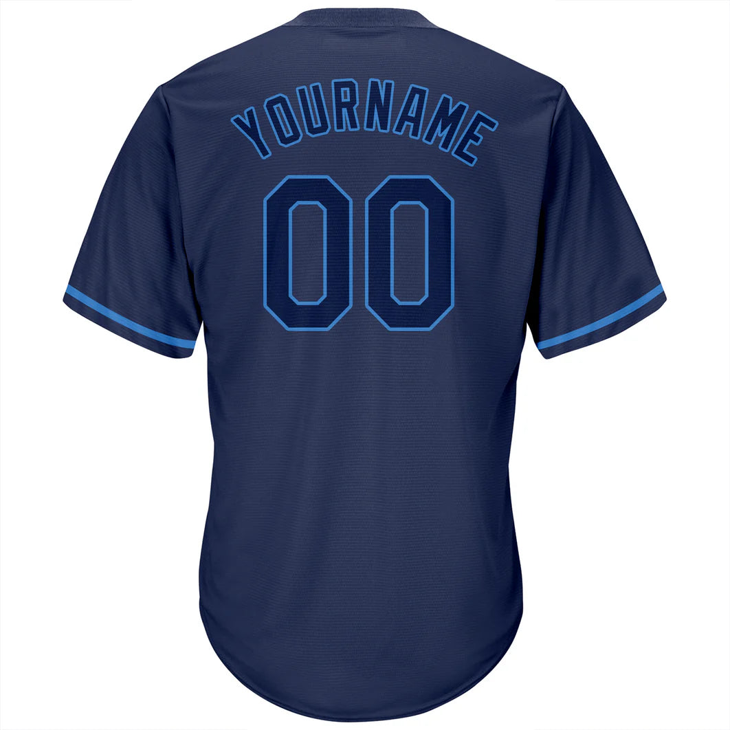 Custom Pink Powder Blue Personalized Raglan Sleeves Authentic Pullover Baseball Jersey image 1