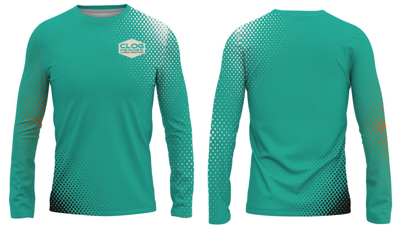 CLOG Heroes - Teal Long Sleeve