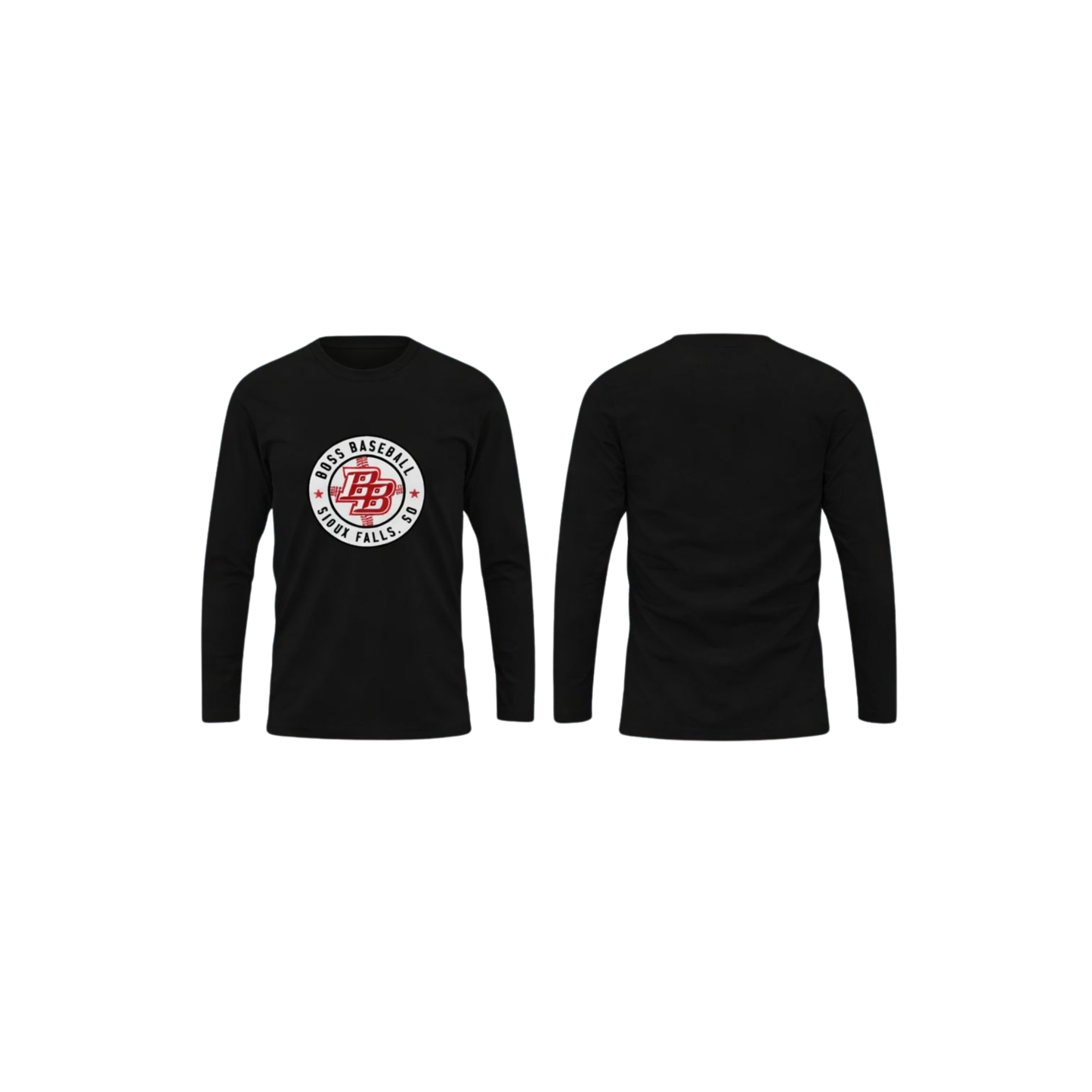 Black Long Sleeve Performance Tee