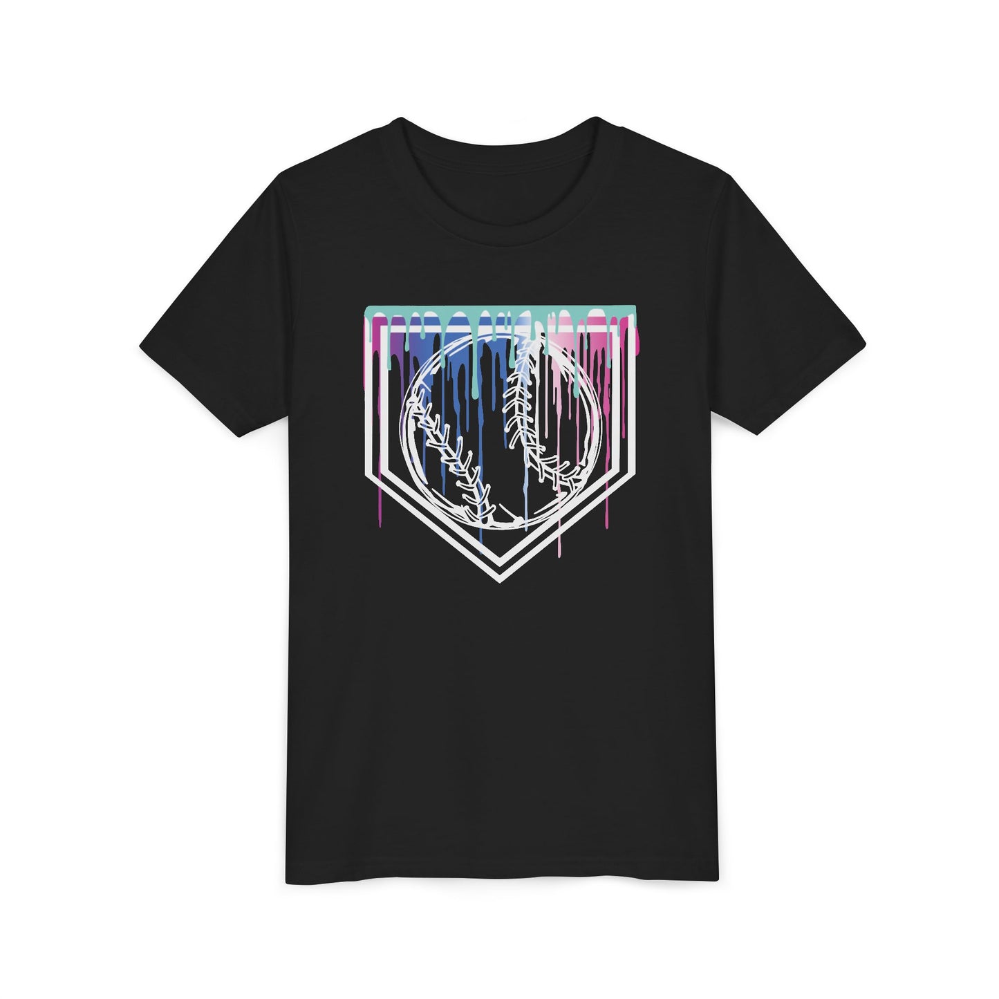 Baseball Home Plate Youth Tee