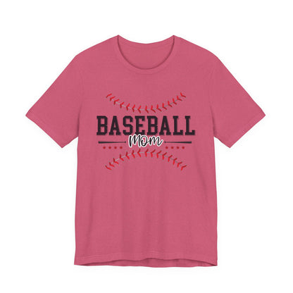 Baseball Mom Unisex Tee, Sports Fan Shirt, Team Mom T-Shirt, Mother's Day Gift, Game Day Apparel, Baseball Mom Shirt