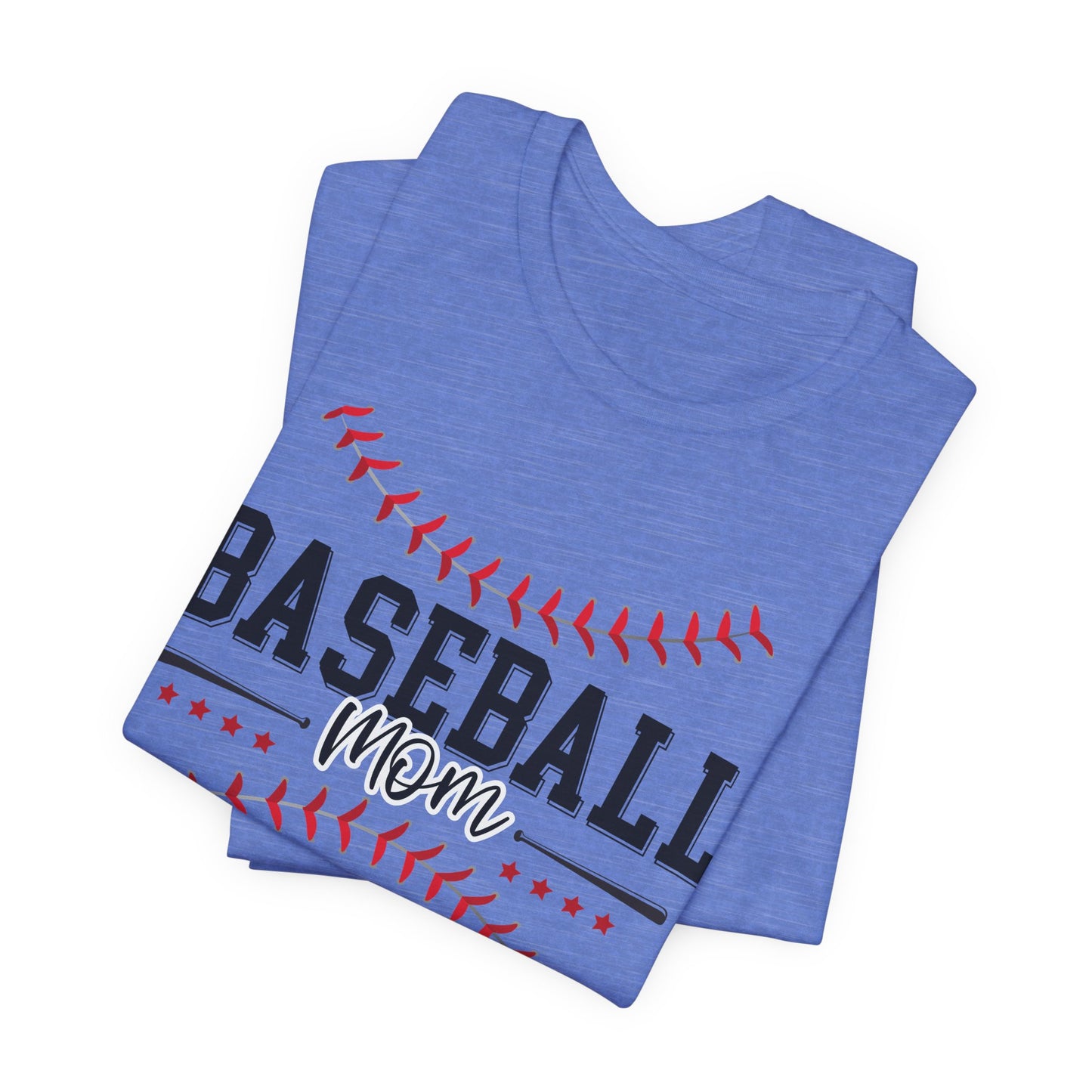 Baseball Mom Unisex Tee, Sports Fan Shirt, Team Mom T-Shirt, Mother's Day Gift, Game Day Apparel, Baseball Mom Shirt