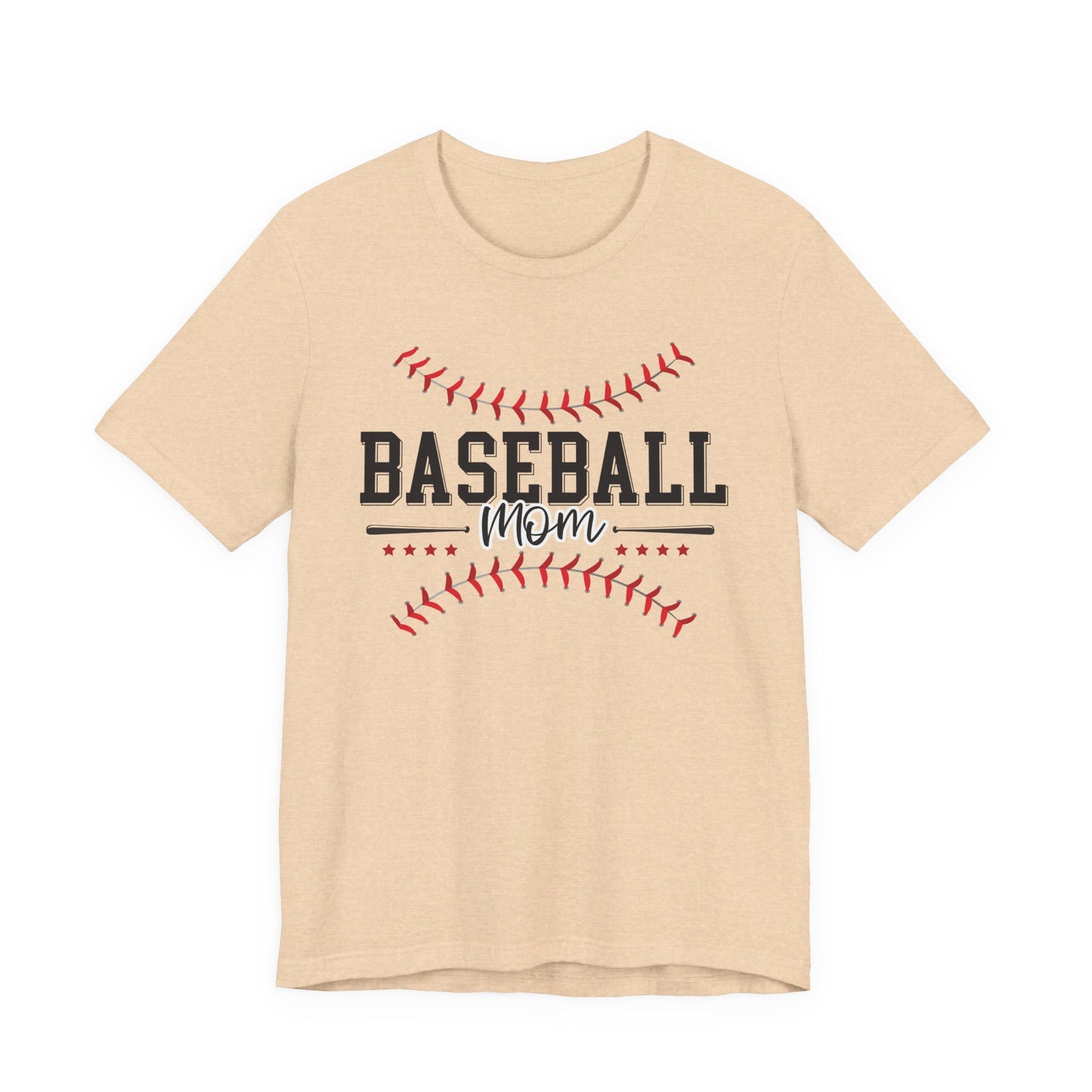 Baseball Mom Unisex Tee, Sports Fan Shirt, Team Mom T-Shirt, Mother's Day Gift, Game Day Apparel, Baseball Mom Shirt