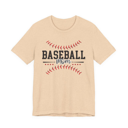 Baseball Mom Unisex Tee, Sports Fan Shirt, Team Mom T-Shirt, Mother's Day Gift, Game Day Apparel, Baseball Mom Shirt