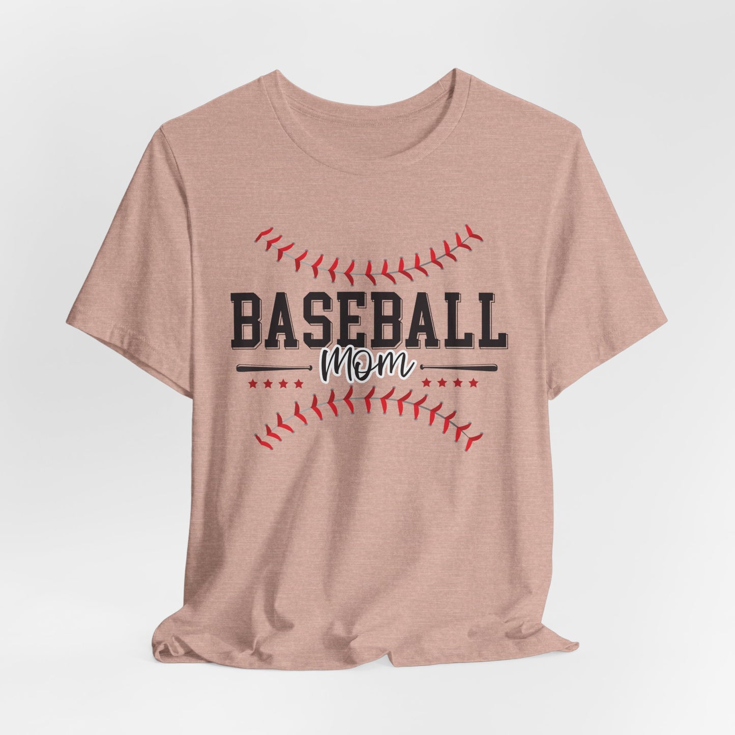 Baseball Mom Unisex Tee, Sports Fan Shirt, Team Mom T-Shirt, Mother's Day Gift, Game Day Apparel, Baseball Mom Shirt