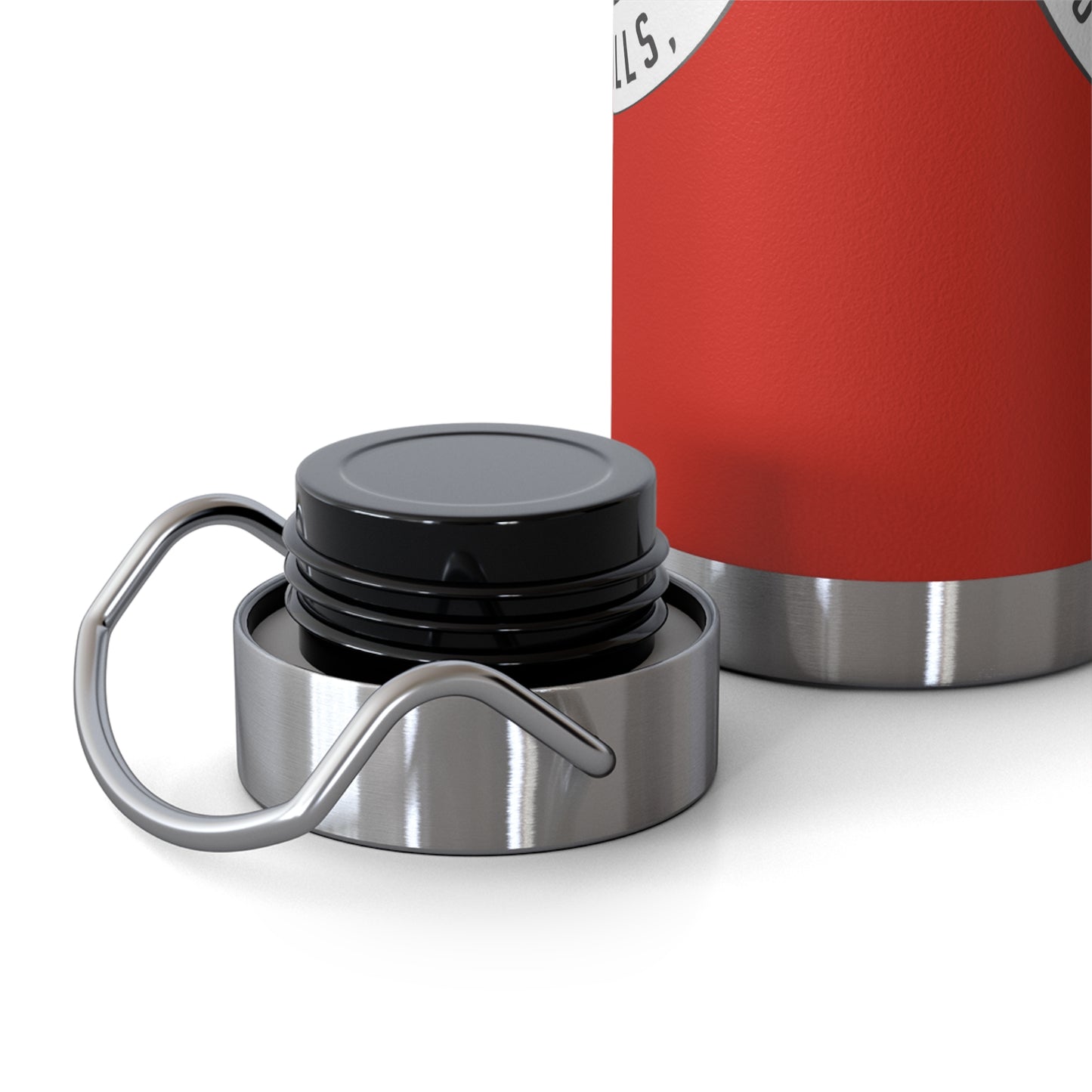 Boss Baseball 22oz Insulated Water Bottle — Copper Vacuum Travel Flask