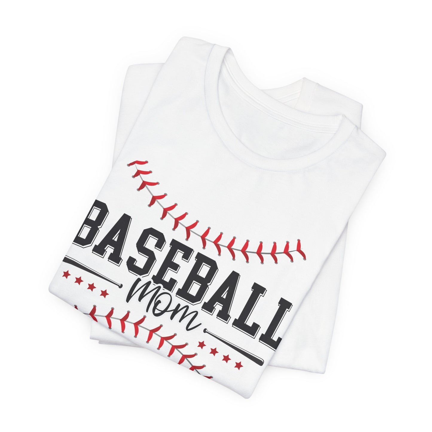 Baseball Mom Unisex Tee, Sports Fan Shirt, Team Mom T-Shirt, Mother's Day Gift, Game Day Apparel, Baseball Mom Shirt