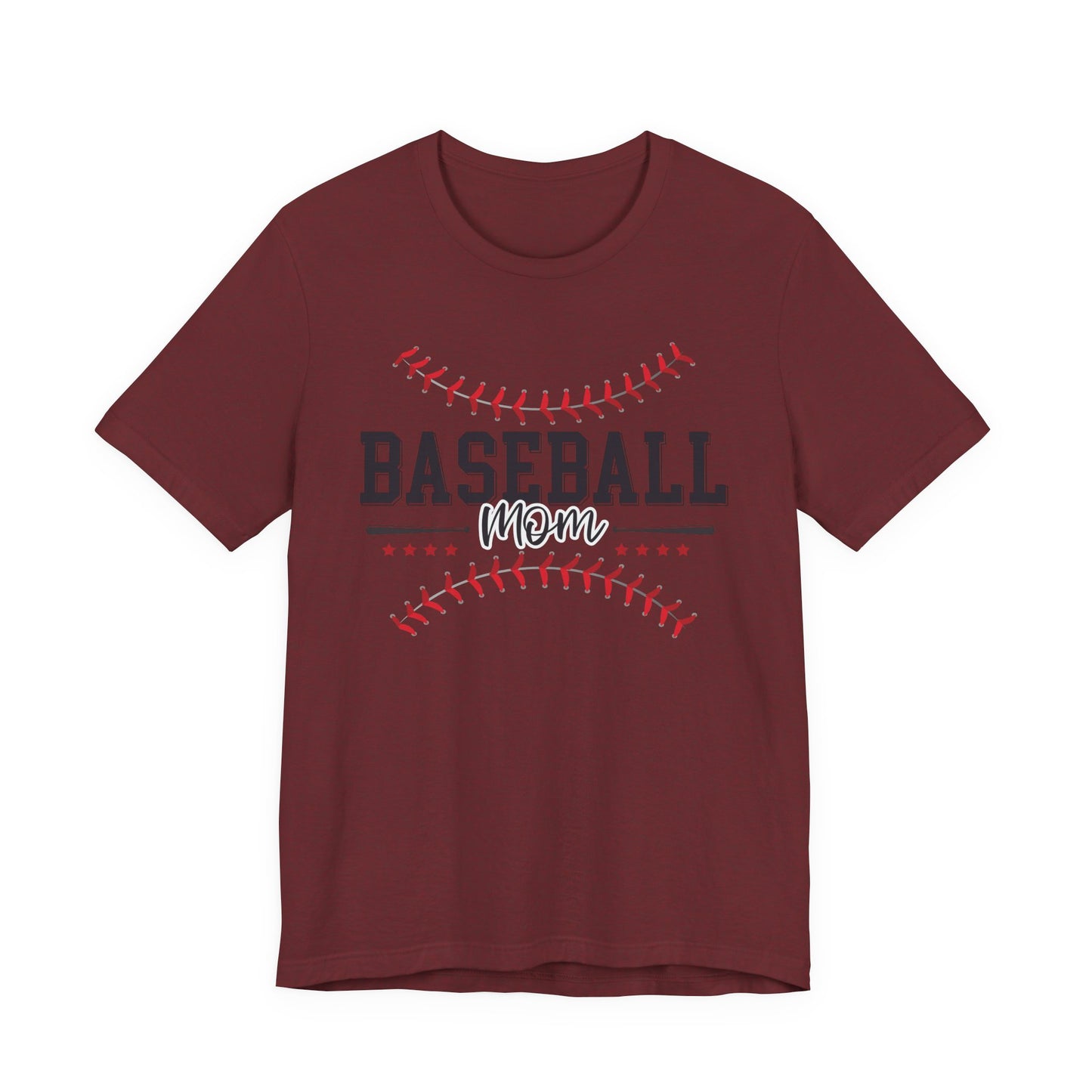 Baseball Mom Unisex Tee, Sports Fan Shirt, Team Mom T-Shirt, Mother's Day Gift, Game Day Apparel, Baseball Mom Shirt