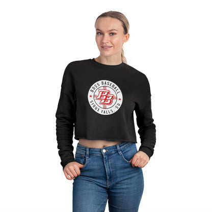 Boss Baseball Cropped Sweatshirt — South Falls Team Logo