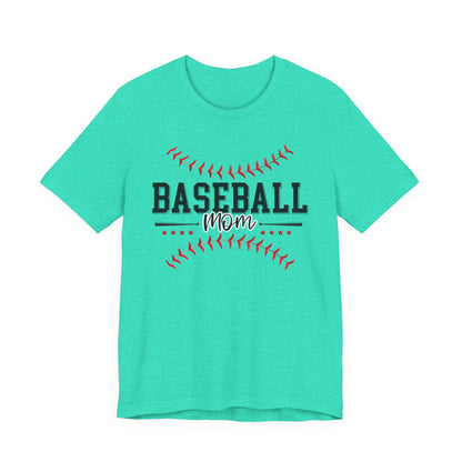 Baseball Mom Unisex Tee, Sports Fan Shirt, Team Mom T-Shirt, Mother's Day Gift, Game Day Apparel, Baseball Mom Shirt