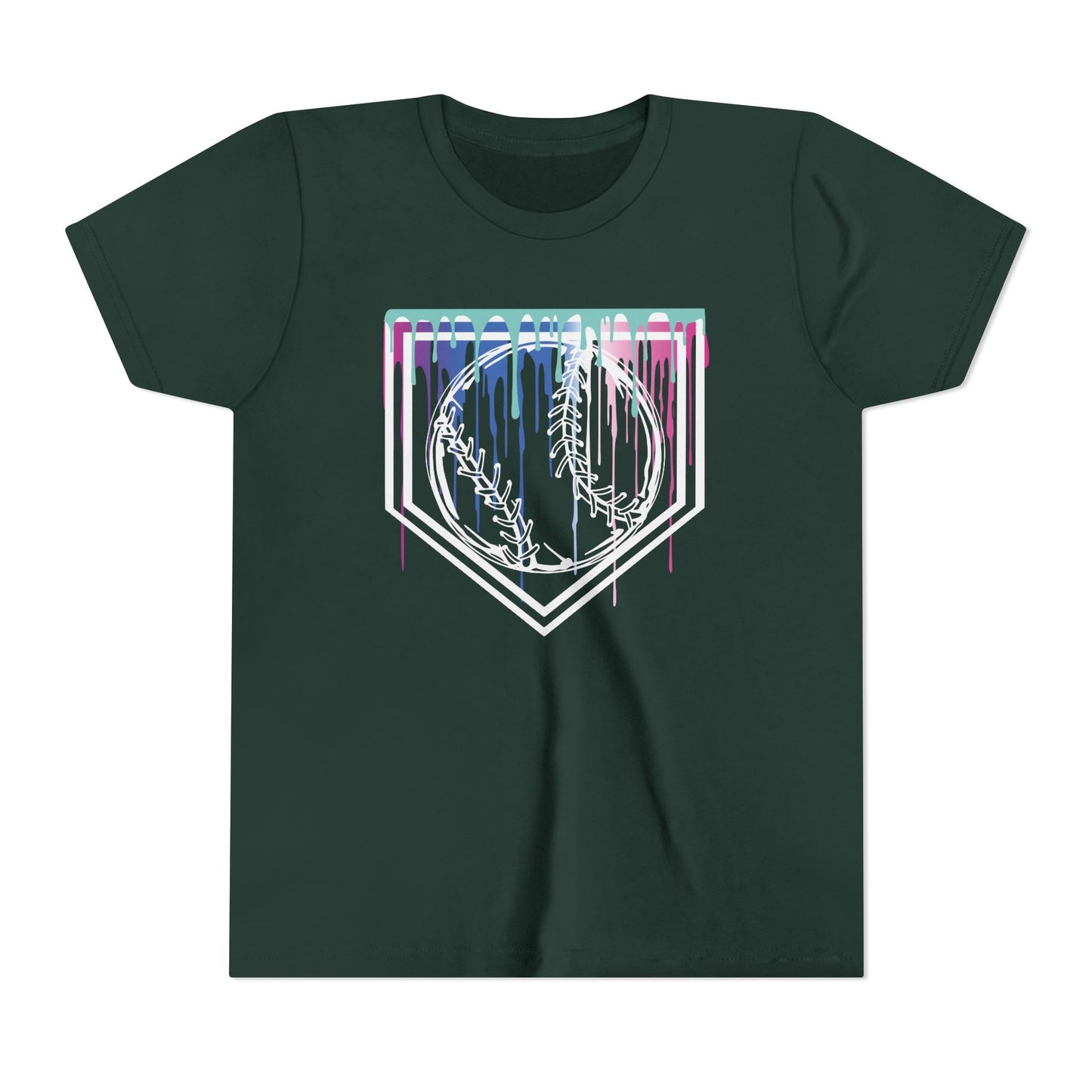Baseball Home Plate Youth Tee