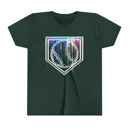 Baseball Home Plate Youth Tee