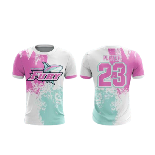 White Splatter Performance Tee