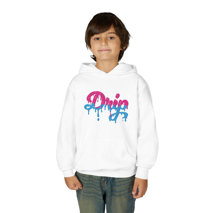 Home Plate Waffle Cone Drip Youth Hoodie