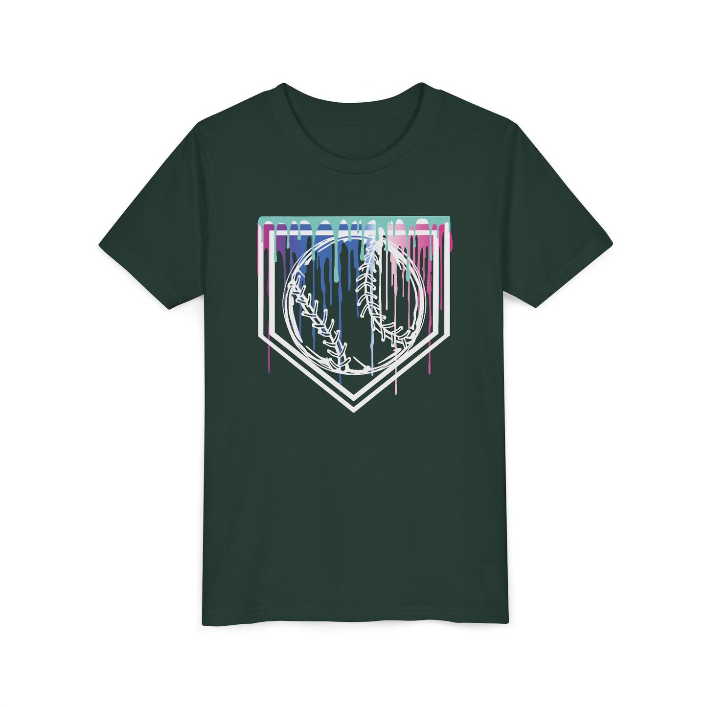 Baseball Home Plate Youth Tee