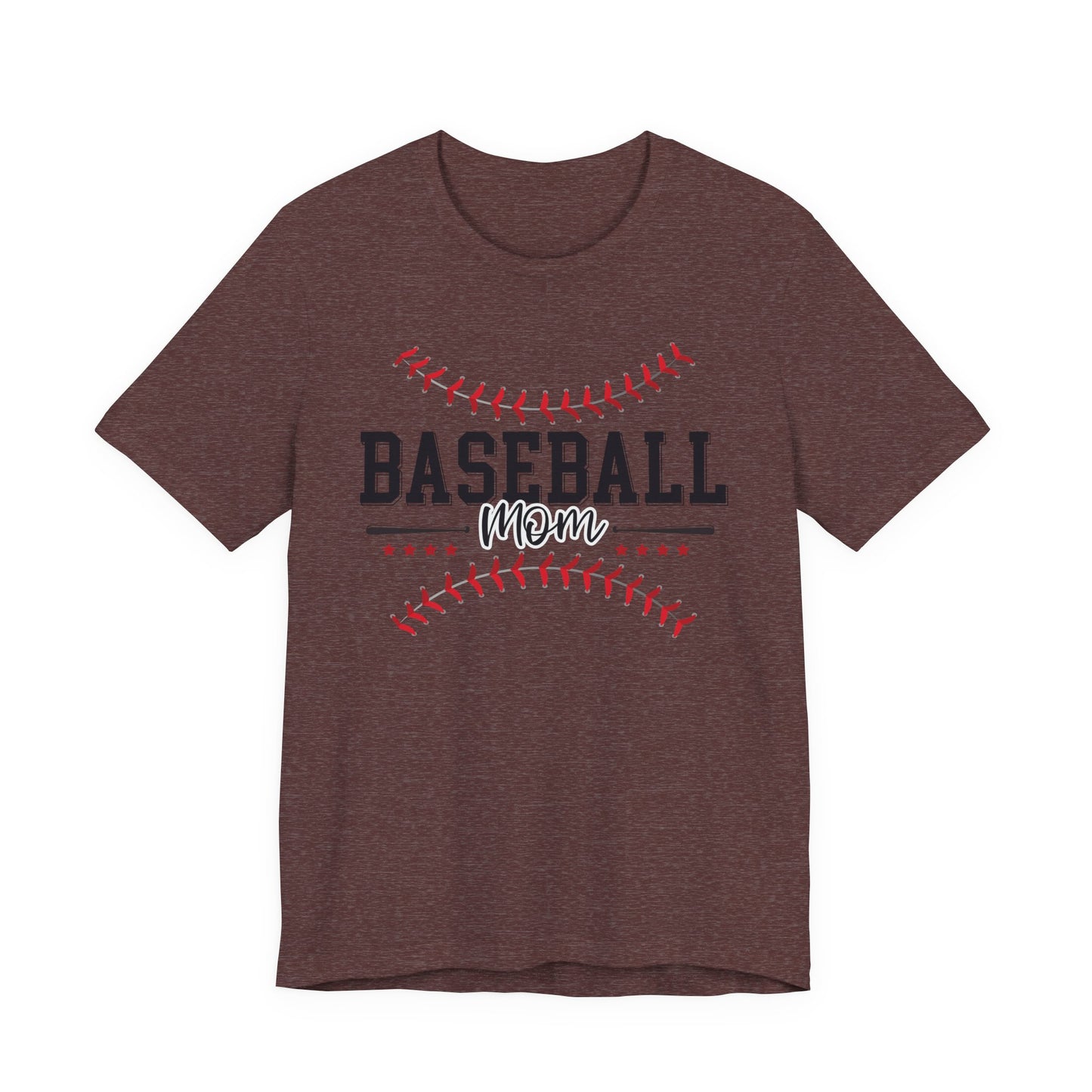Baseball Mom Unisex Tee, Sports Fan Shirt, Team Mom T-Shirt, Mother's Day Gift, Game Day Apparel, Baseball Mom Shirt