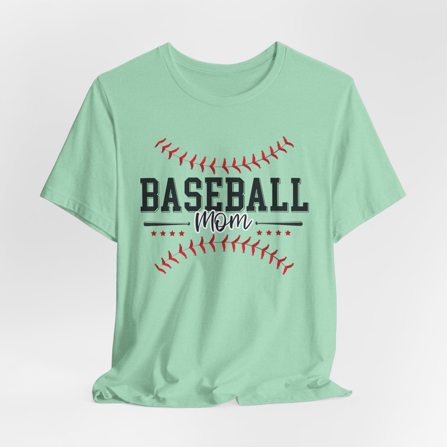 Baseball Mom Unisex Tee, Sports Fan Shirt, Team Mom T-Shirt, Mother's Day Gift, Game Day Apparel, Baseball Mom Shirt