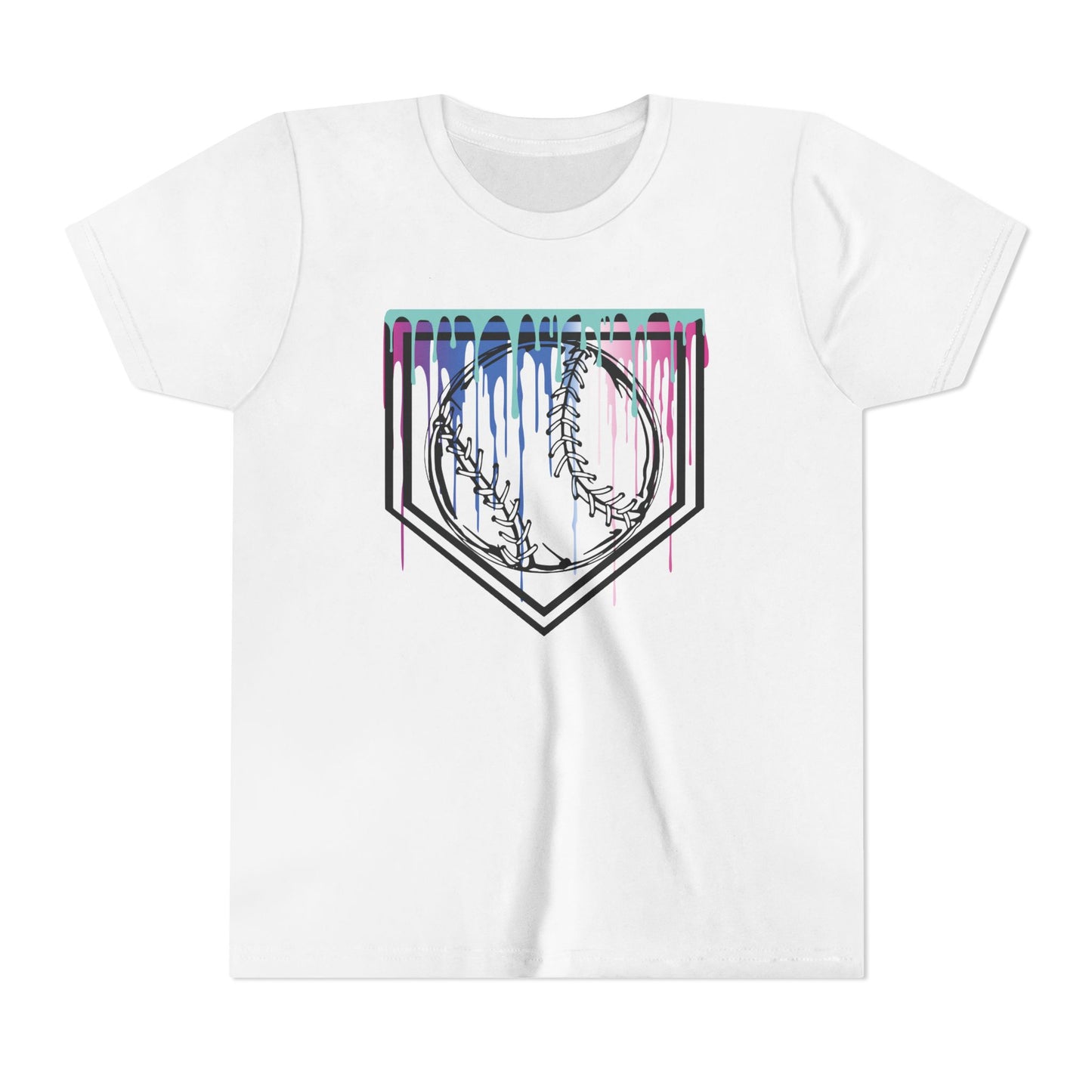 Baseball Home Plate Youth Tee