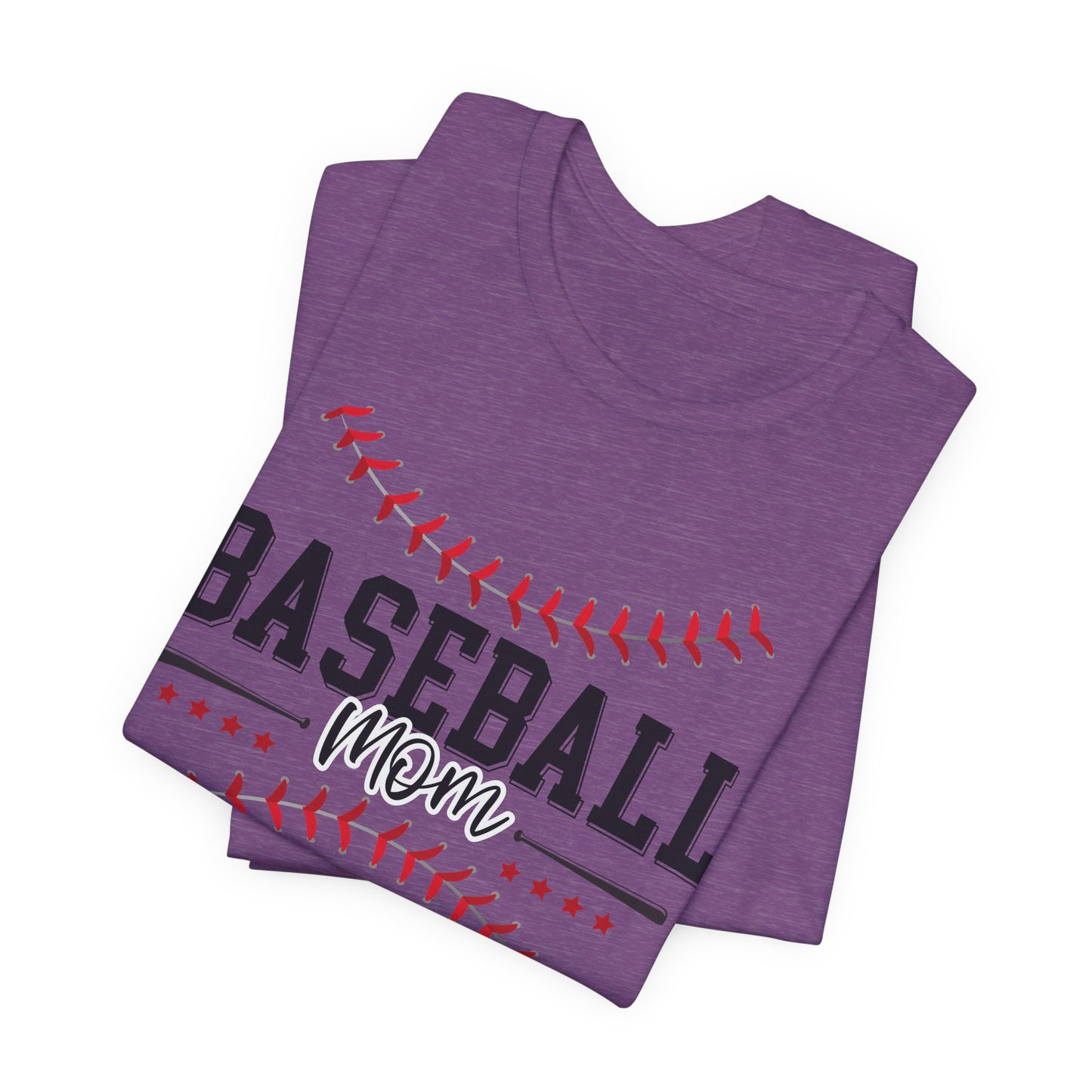 Baseball Mom Unisex Tee, Sports Fan Shirt, Team Mom T-Shirt, Mother's Day Gift, Game Day Apparel, Baseball Mom Shirt