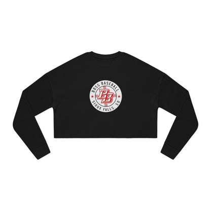 Boss Baseball Cropped Sweatshirt — South Falls Team Logo