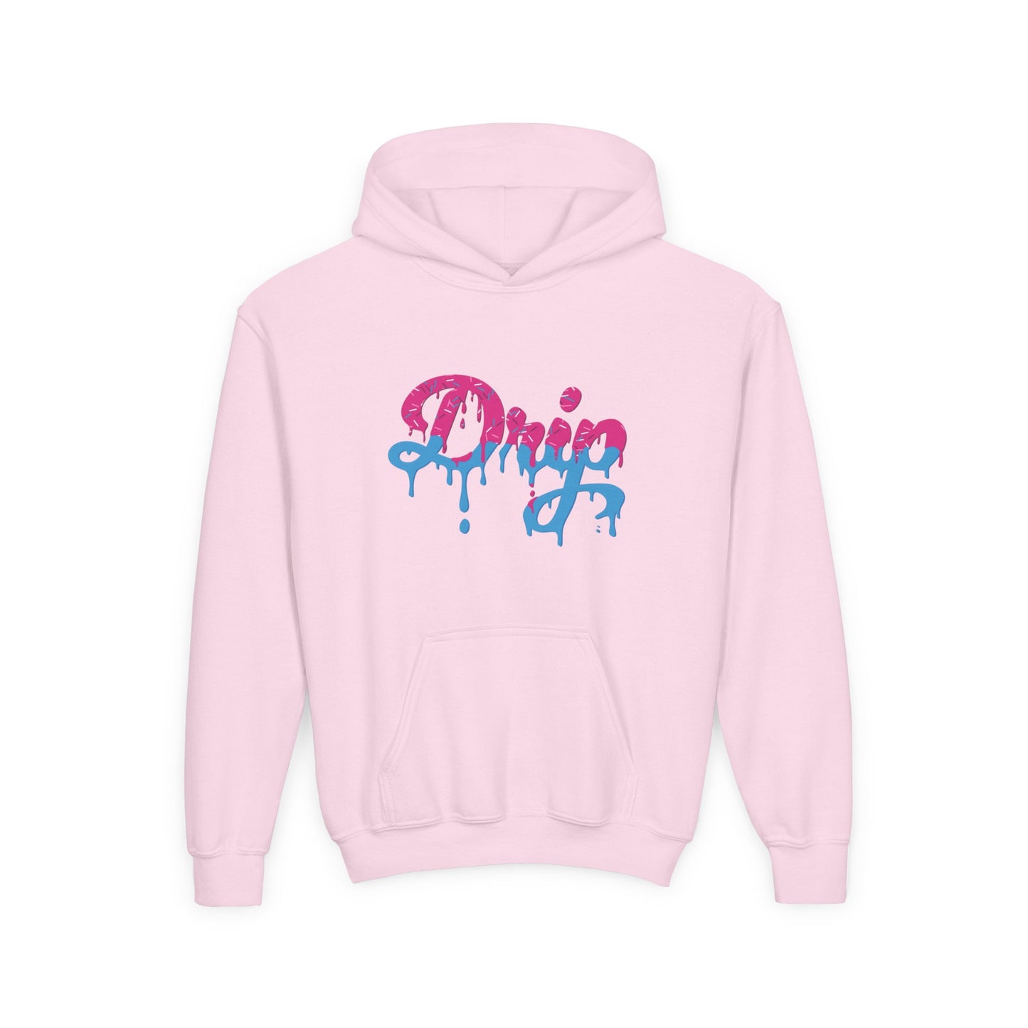 Home Plate Waffle Cone Drip Youth Hoodie