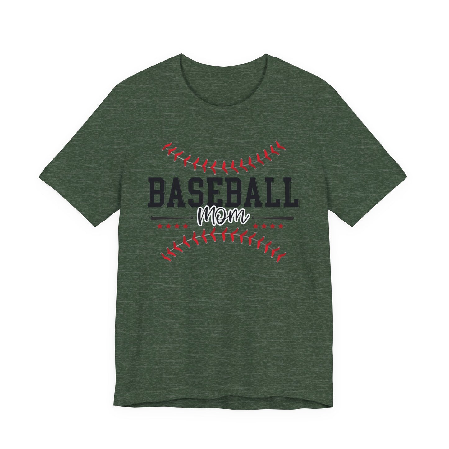 Baseball Mom Unisex Tee, Sports Fan Shirt, Team Mom T-Shirt, Mother's Day Gift, Game Day Apparel, Baseball Mom Shirt