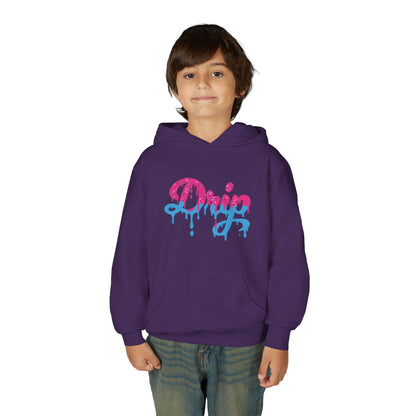 Home Plate Waffle Cone Drip Youth Hoodie