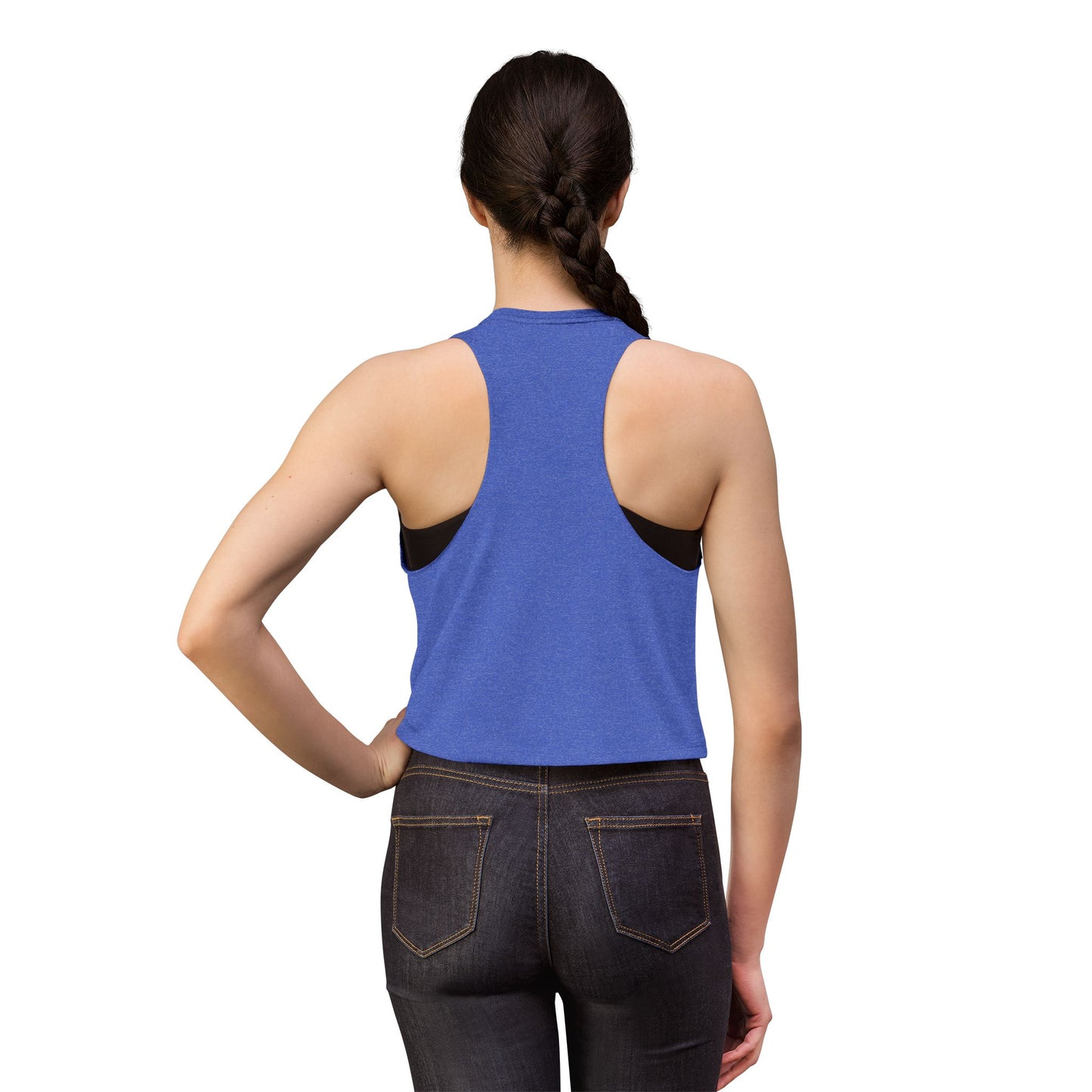 TCK Crop Top — Vintage Lettering Athletic Tank Top for Women