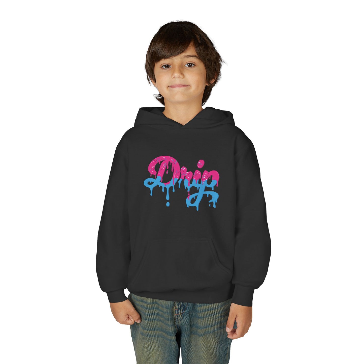 Home Plate Waffle Cone Drip Youth Hoodie
