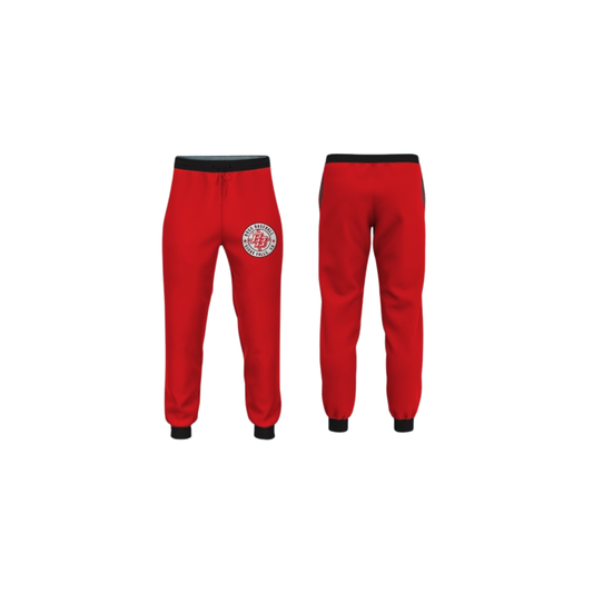 Track Suit Pants - Red/Black