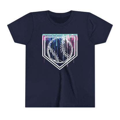 Baseball Home Plate Youth Tee