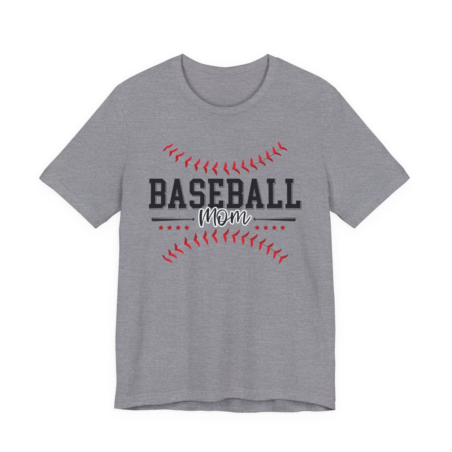 Baseball Mom Unisex Tee, Sports Fan Shirt, Team Mom T-Shirt, Mother's Day Gift, Game Day Apparel, Baseball Mom Shirt