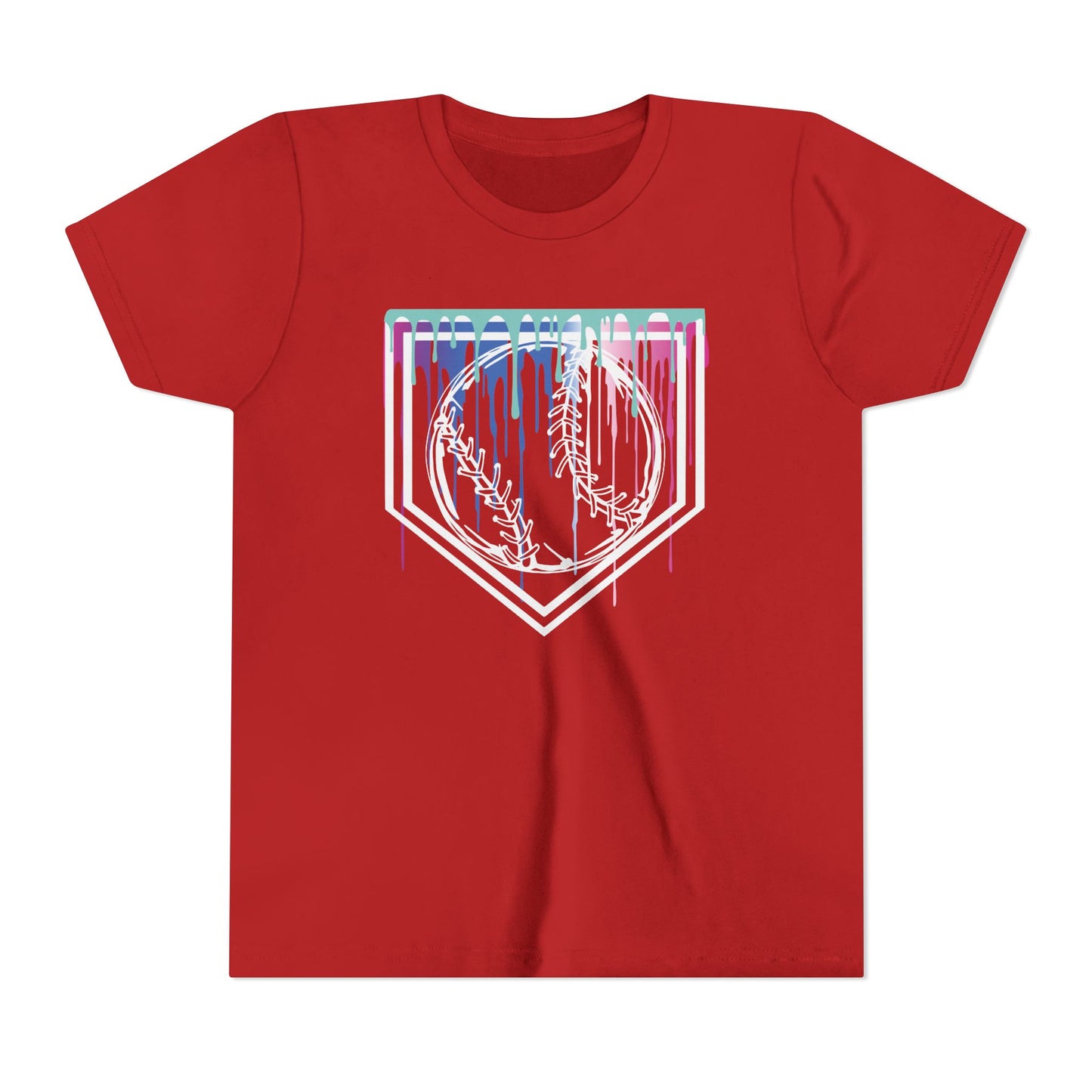 Baseball Home Plate Youth Tee