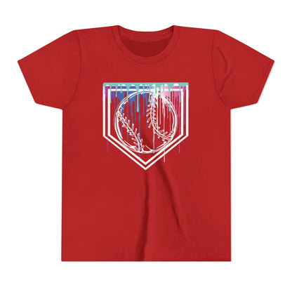 Baseball Home Plate Youth Tee