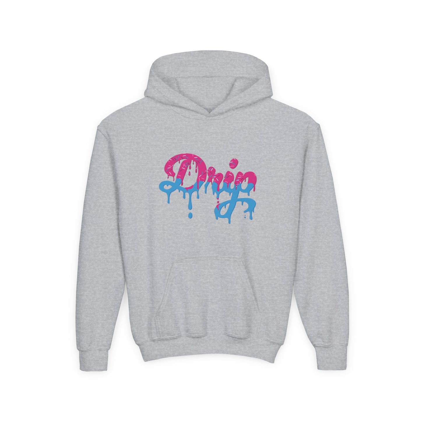 Home Plate Waffle Cone Drip Youth Hoodie