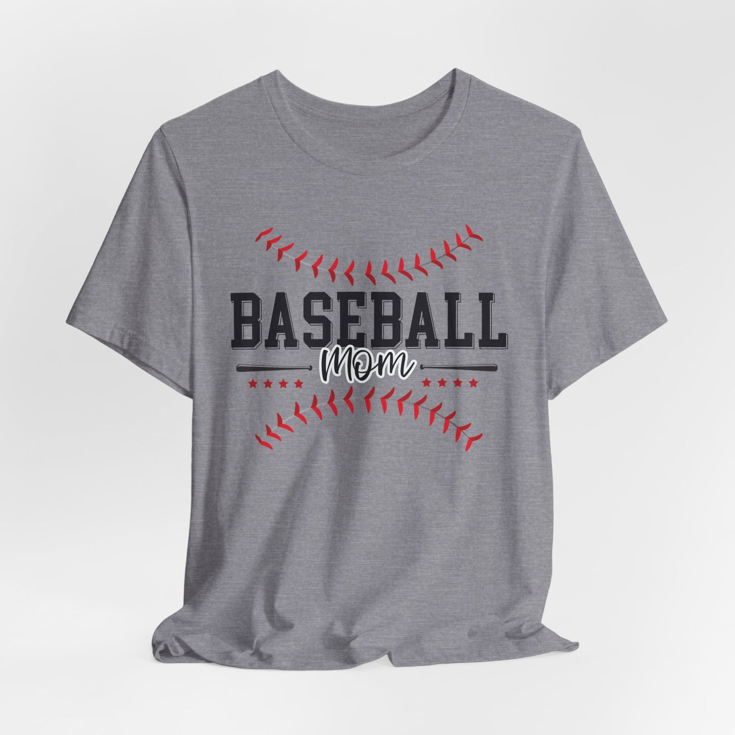 Baseball Mom Unisex Tee, Sports Fan Shirt, Team Mom T-Shirt, Mother's Day Gift, Game Day Apparel, Baseball Mom Shirt