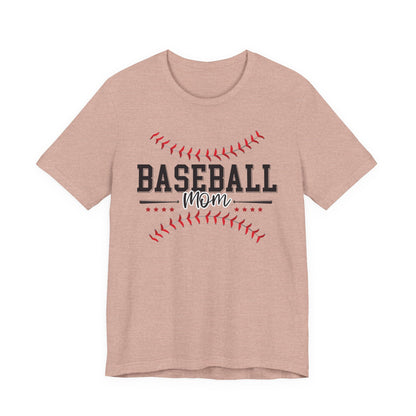 Baseball Mom Unisex Tee, Sports Fan Shirt, Team Mom T-Shirt, Mother's Day Gift, Game Day Apparel, Baseball Mom Shirt