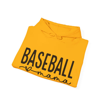 Baseball Mama Unisex Heavy Blend™ Hooded Sweatshirt | Perfect for Sports Moms