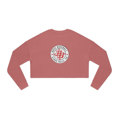 Boss Baseball Cropped Sweatshirt — South Falls Team Logo
