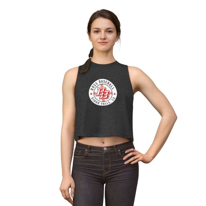 Boss Baseball Sioux Falls Crop Top — Women's Athletic Baseball Tank