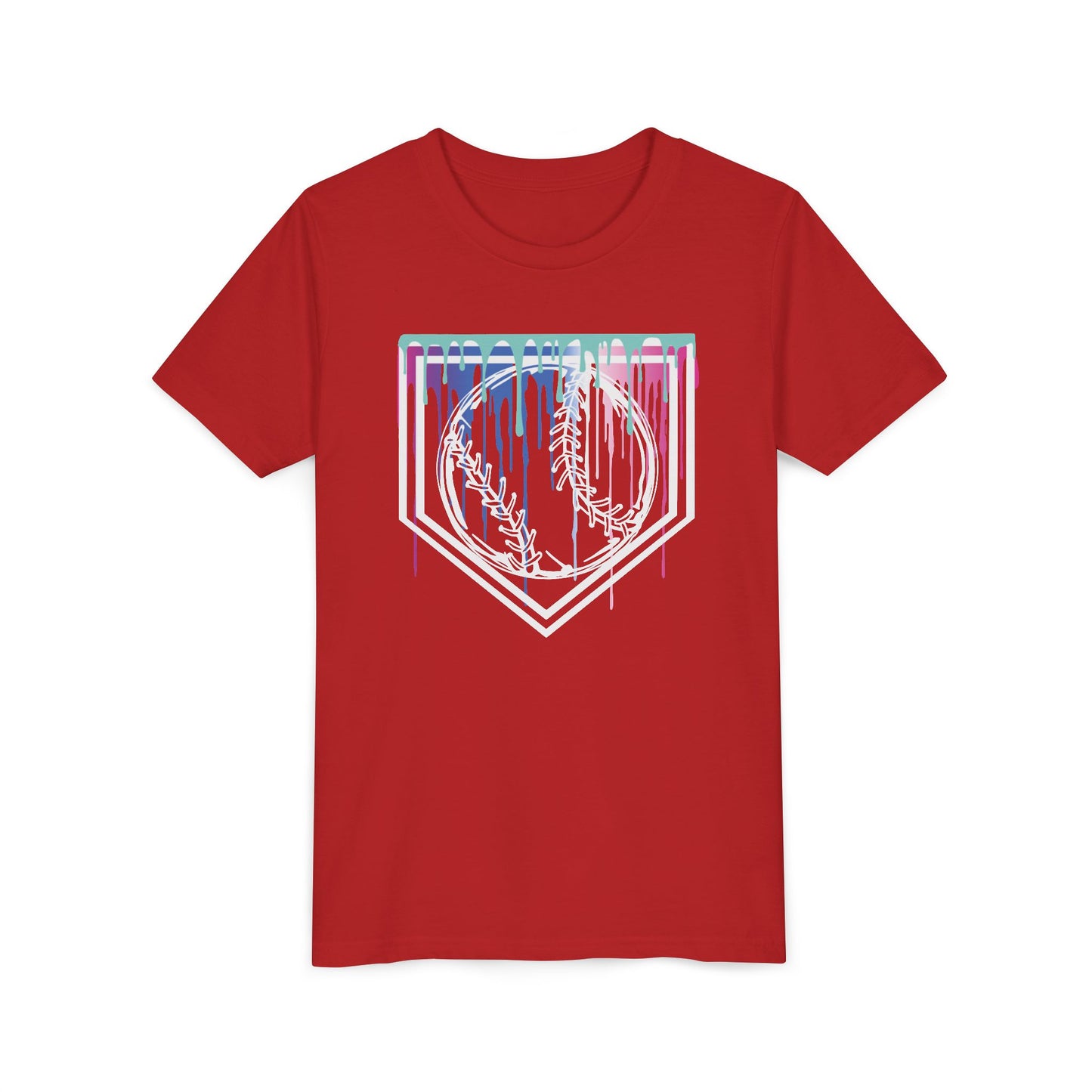 Baseball Home Plate Youth Tee