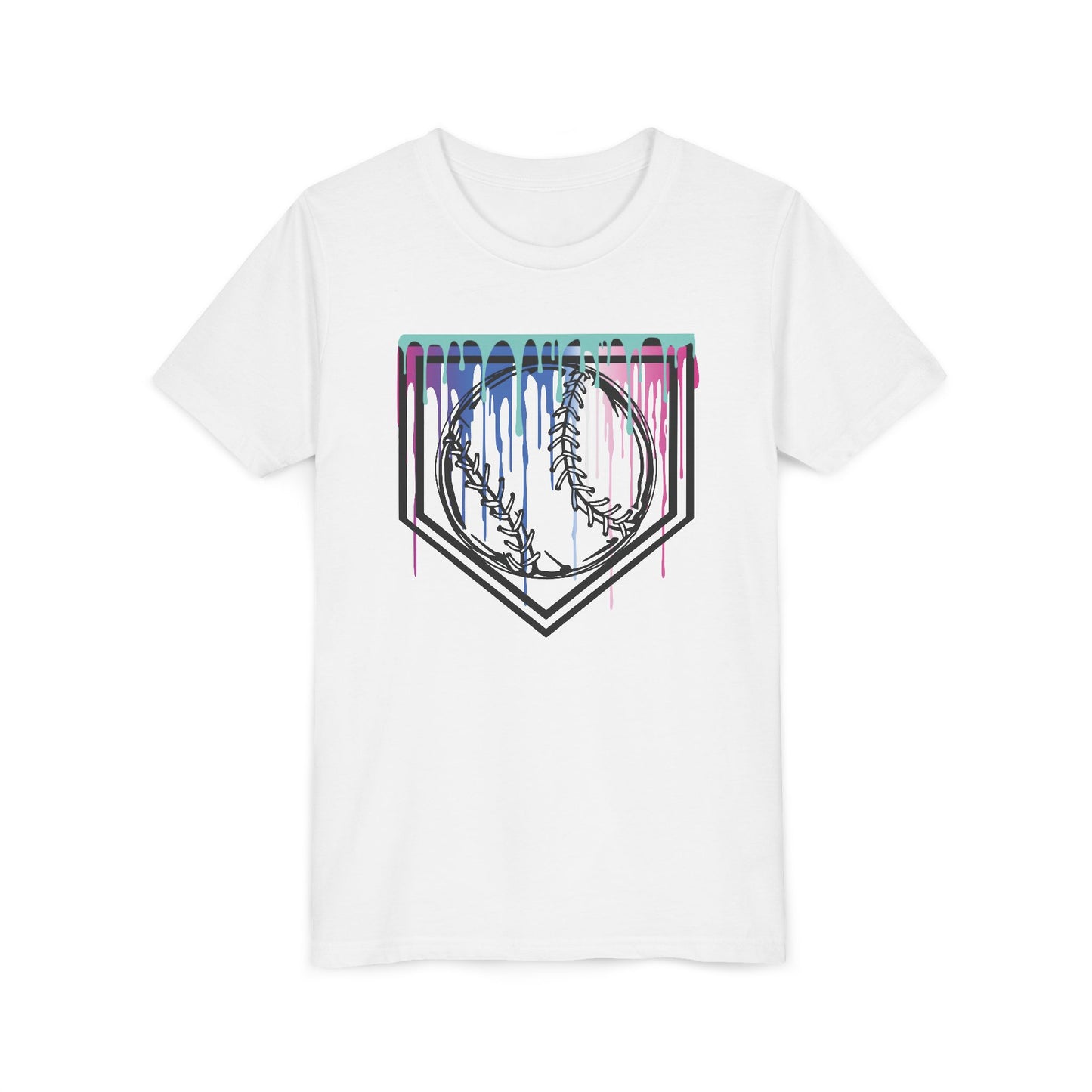 Baseball Home Plate Youth Tee