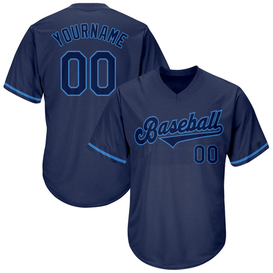 Custom Pink Powder Blue Personalized Raglan Sleeves Authentic Pullover Baseball Jersey image 0