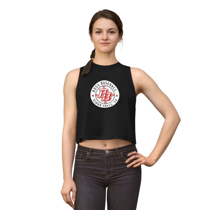 Boss Baseball Sioux Falls Crop Top — Women's Athletic Baseball Tank