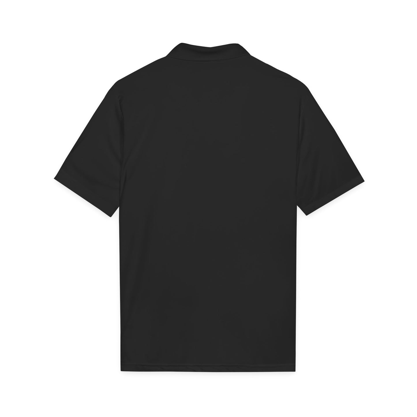 AquaFlow Embroidered Tech Polo — Sporty Grey PosiCharge Competitor Logo Shirt