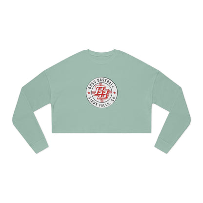 Boss Baseball Cropped Sweatshirt — South Falls Team Logo
