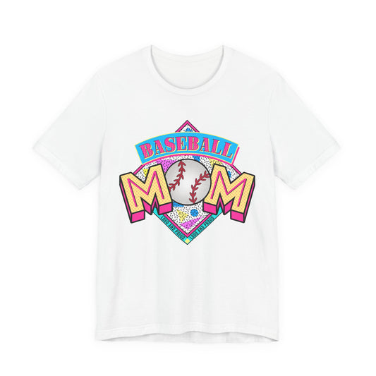 Baseball Mom Unisex Tee - Loud and Proud Design