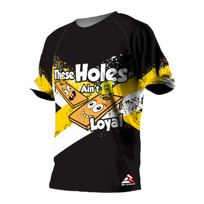 Party-Ready Cornhole Set - These Holes Ain't Loyal