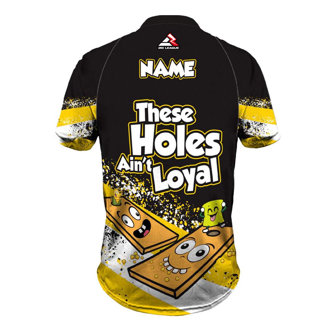 Party-Ready Cornhole Set - These Holes Ain't Loyal